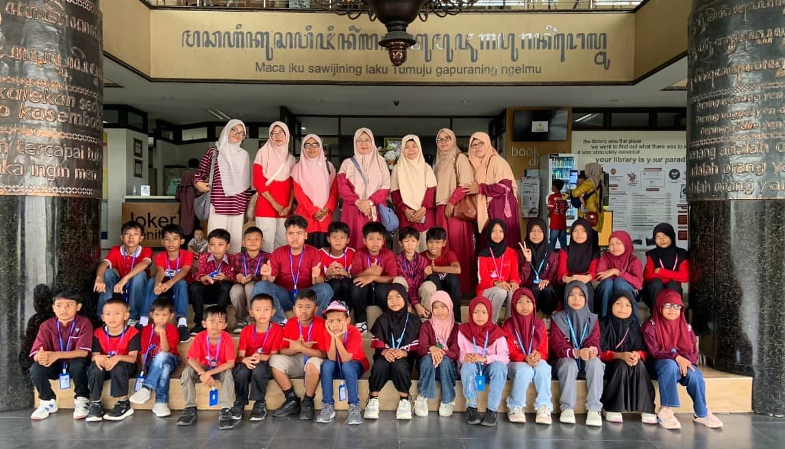 news-Kunjungan wisata pustaka dari TPQ Nurul Huda Taji