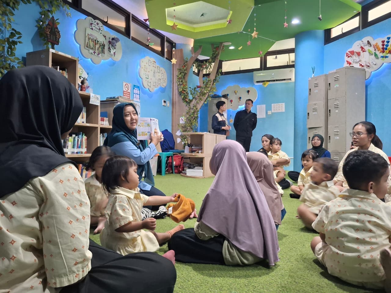 Balai Layanan Perpustakaan Sambut Kunjungan Jogja Early Years Centre