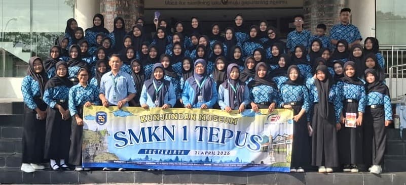 Balai Layanan Perpustakaan Sambut Kunjungan Wisata Pustaka dari SMKN 1 Tepus Yogyakarta