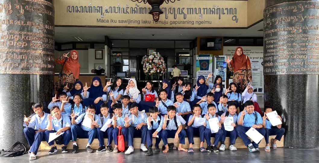 Balai Layanan Perpustakaan Sambut Kunjungan Wisata Pustaka dari SD Negeri Nogopuro