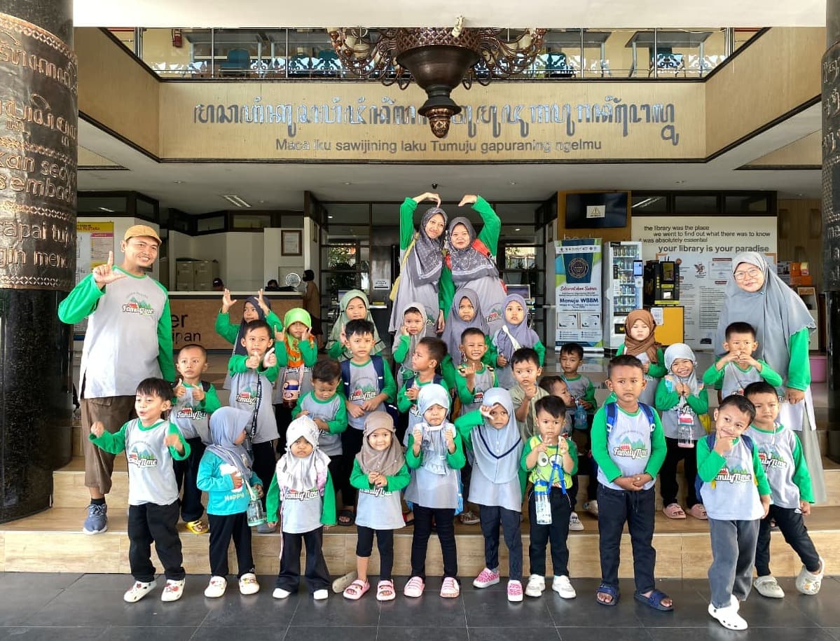Balai Layanan Perpustakaan Sambut Kunjungan Wisata Pustaka dari TPA Farhan Al Athfal
