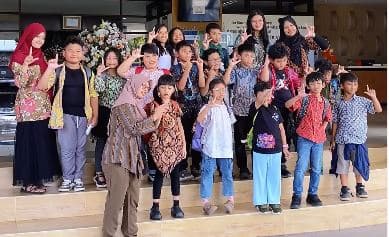 news-Balai Layanan Perpustakaan Terima Kunjungan Wisata Pustaka dari SD Tumbuh 1