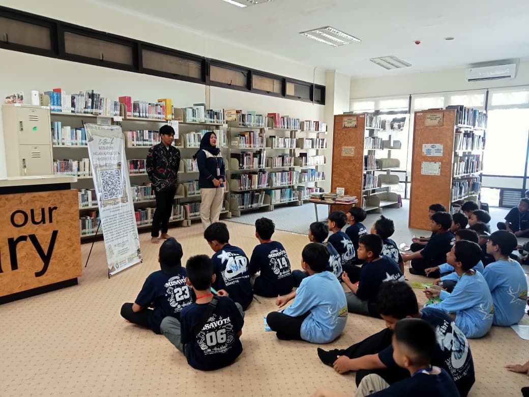 Balai Layanan Perpustakaan Sambut Kunjungan Wisata Pustaka dari MI Sananul Ula Daraman