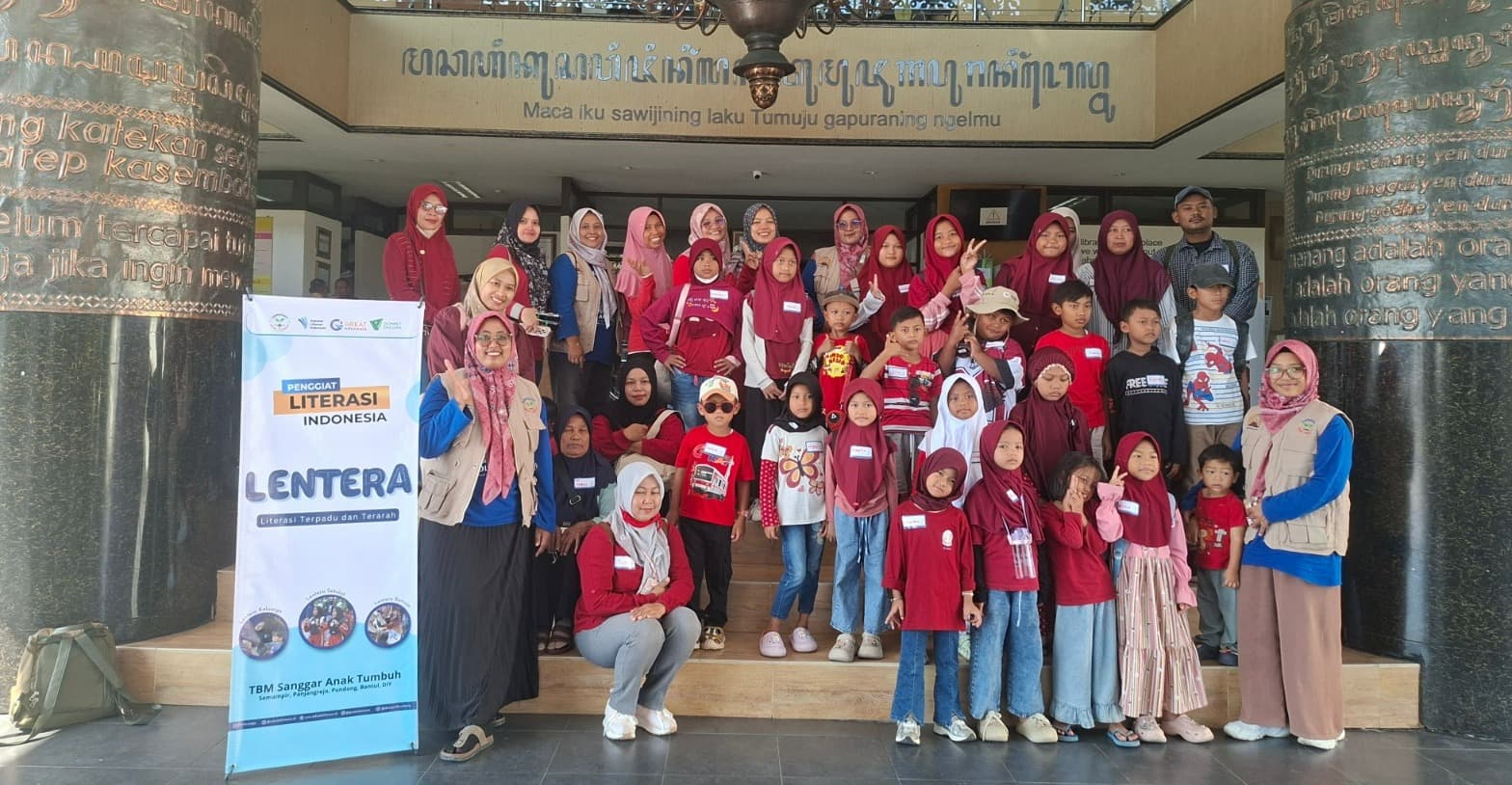 news-Balai Layanan Perpustakaan Sambut Kunjungan Wisata Pustaka dari Sanggar Anak Tumbuh