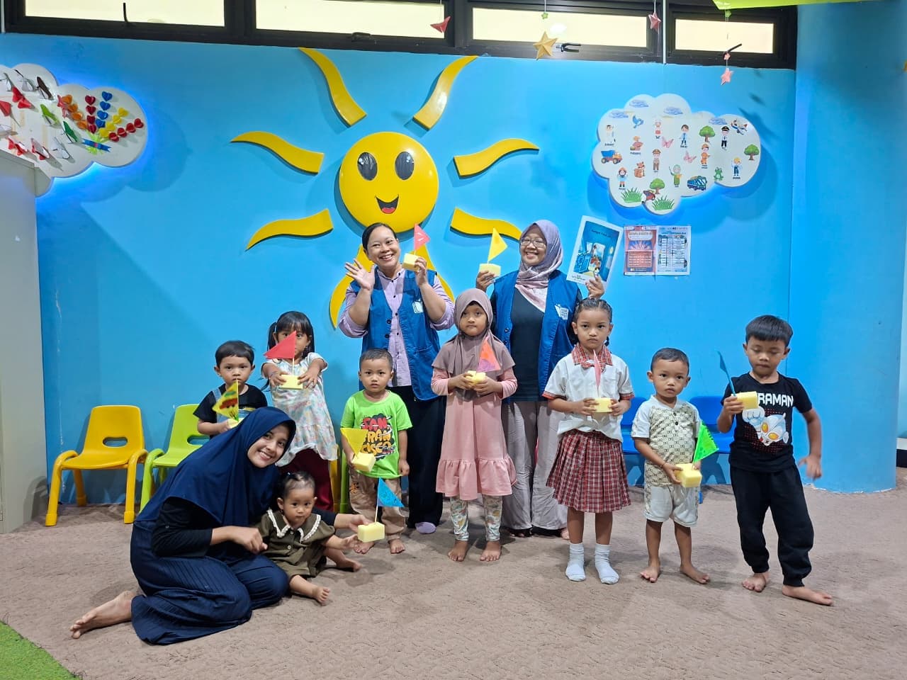 Baling Rajo Read Aloud & Bookish Play Hadirkan Keceriaan dan Semangat Literasi bagi Anak di Grhatama Pustaka