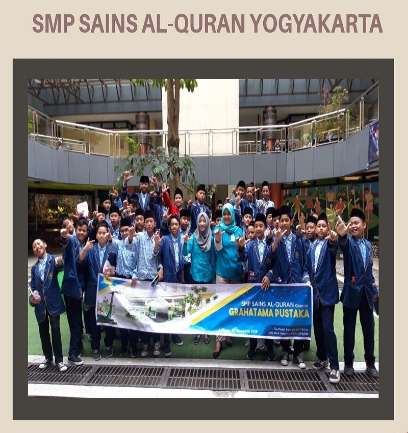 Kunjungan SMP SAINS AL QURAN YOGYAKARTA