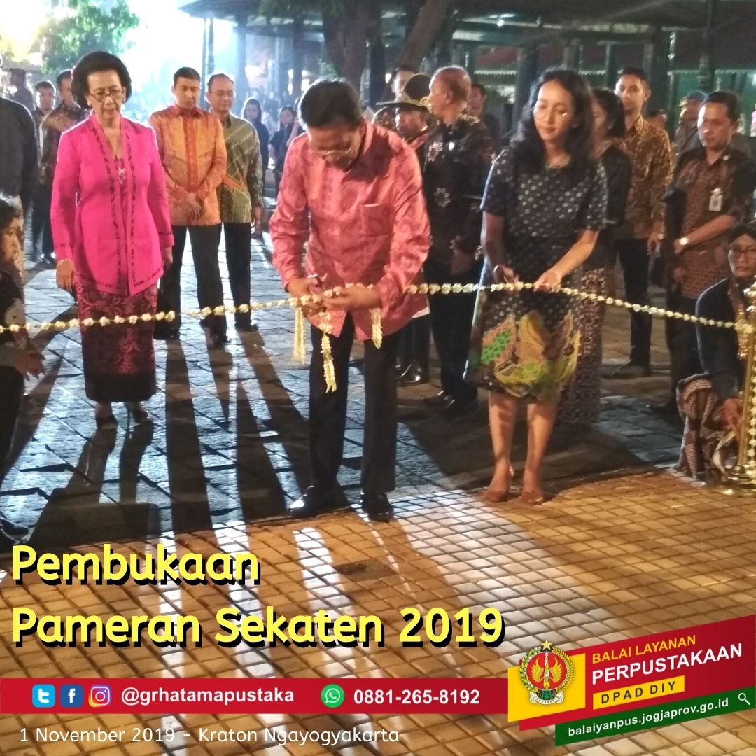 Pembukaan Pameran Sekaten 2019