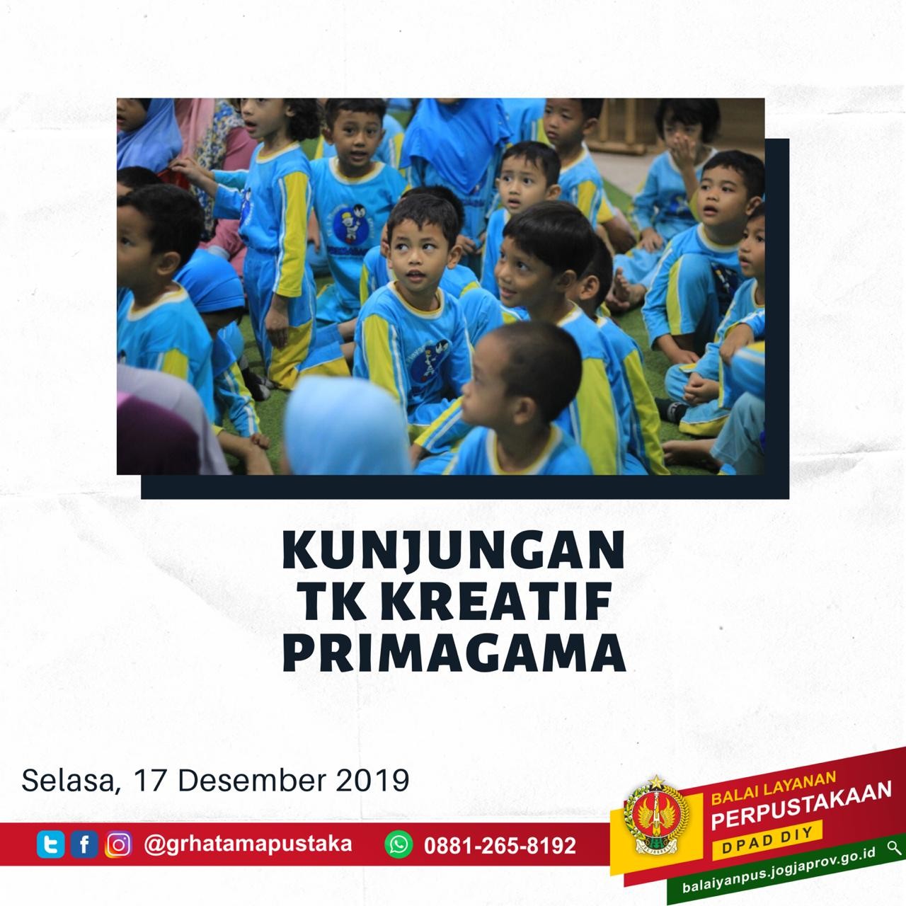 Kunjungan TK Kreatif Primagamaa