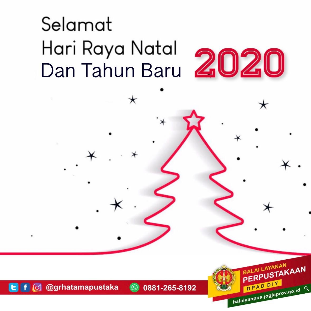 Selamat Natal & Tahun Baru 2020