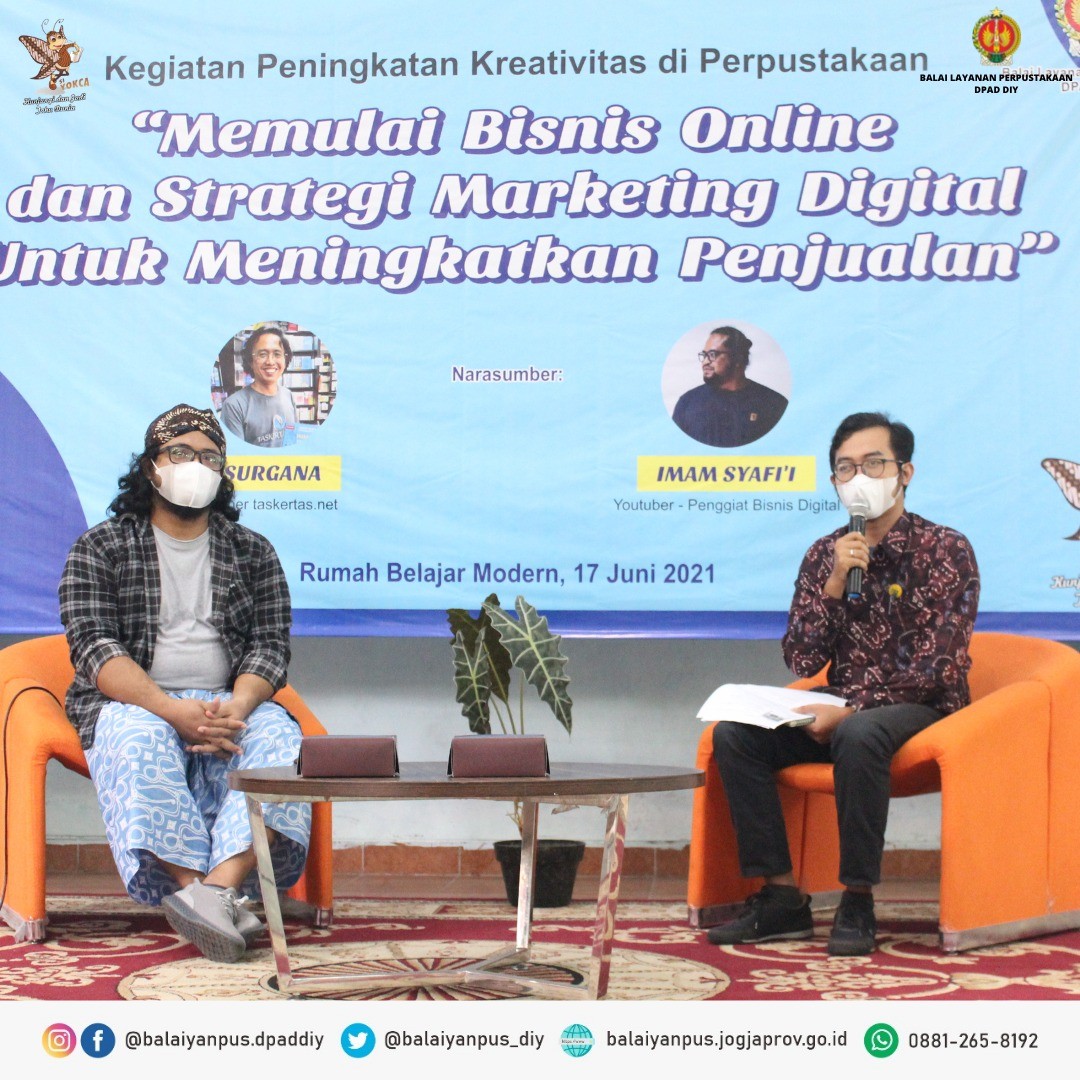 Memulai Bisnis Online Dan Strategi Marketing Dgital untuk Meningkatkan Penjualan