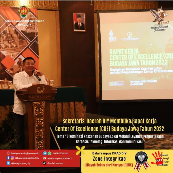 Rapat Kerja Center Of Excellence (COE) Tahun 2022