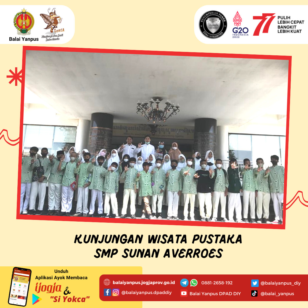 Kunjungan Wisata Pustaka SMP Sunan Averroes