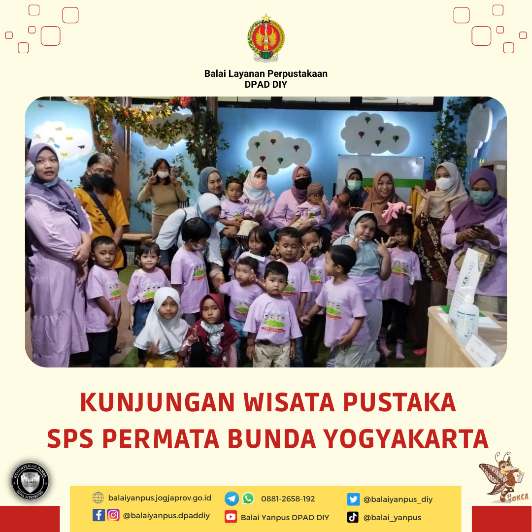 Kunjungan Wisata Pustaka dari Siswa-siswi SPS Permata Bunda