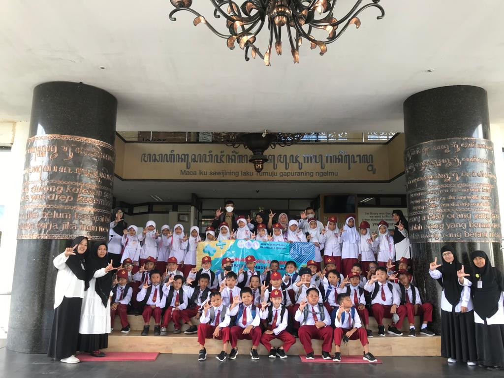 Kunjungan Wisata Pustaka dari Siswa-siswi SD IT Insan Utama, Sleman