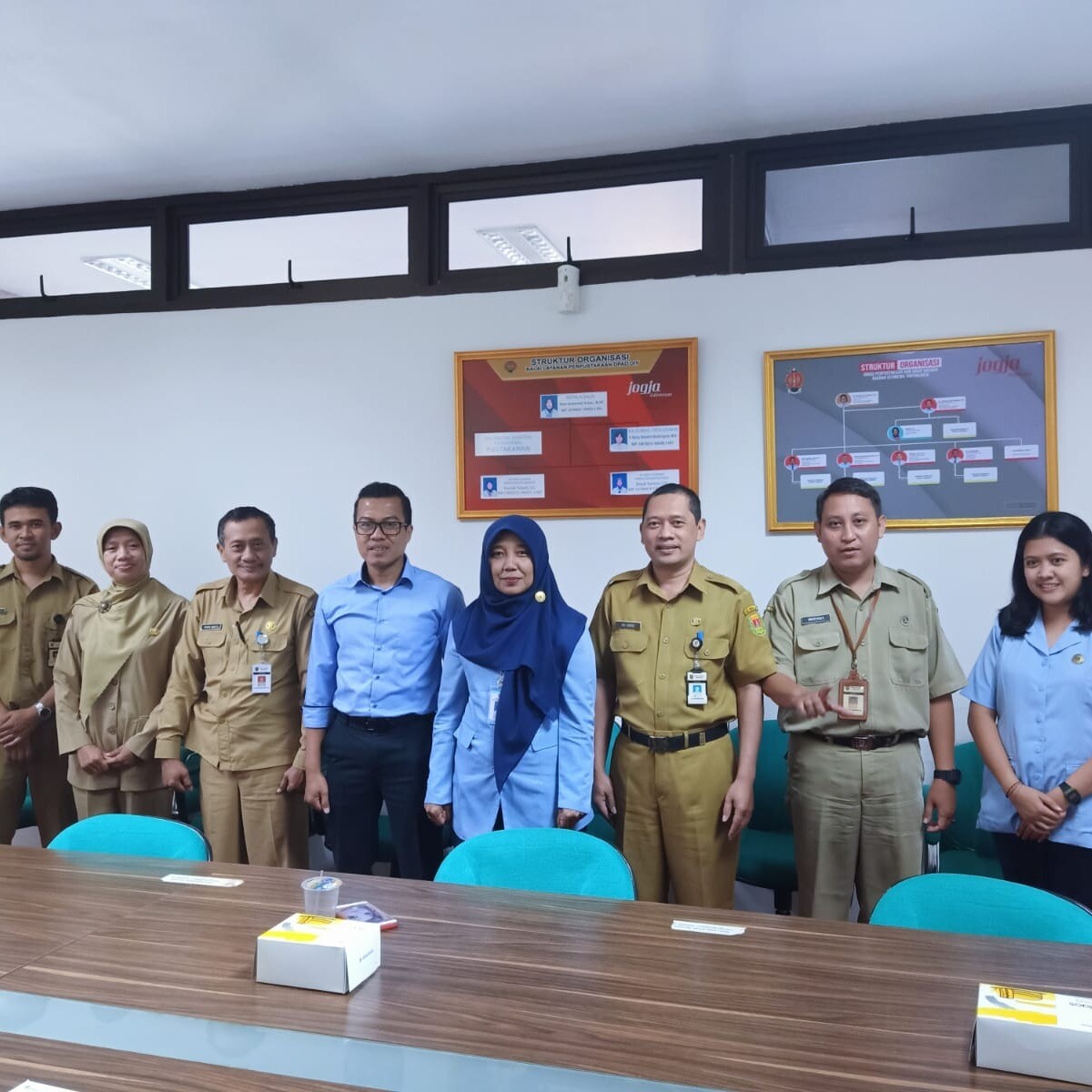 Kunjungan dari Dinas Perpustakaan dan Kearsipan Daerah Kabupaten Magelang