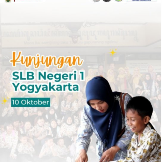 Kunjungan Wisata Pustaka dari SLB N 1 Yogyakarta