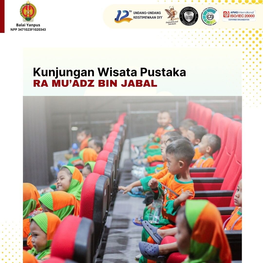 Kunjungan Wisata Pustaka dari RA Mu'adz bin Jabal