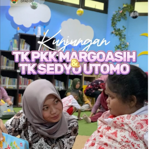 Kunjungan Wisata Pustaka dari TK PKK Margoasih dan TK SEDYO UTOMO