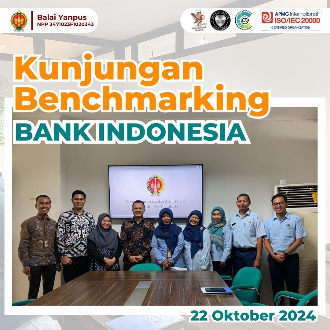 Kunjungan Benchmarking Perpustakaan Bank Indonesia