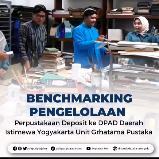 Benchmarking Pengelolaan Perpustakaan Deposit ke DPAD DIY Unit Grhatama Pustaka