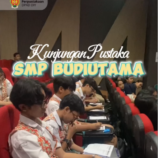 Kunjungan Wisata Pustaka dari SMP Budi Utama